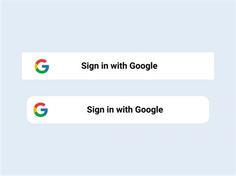 button sign in with google